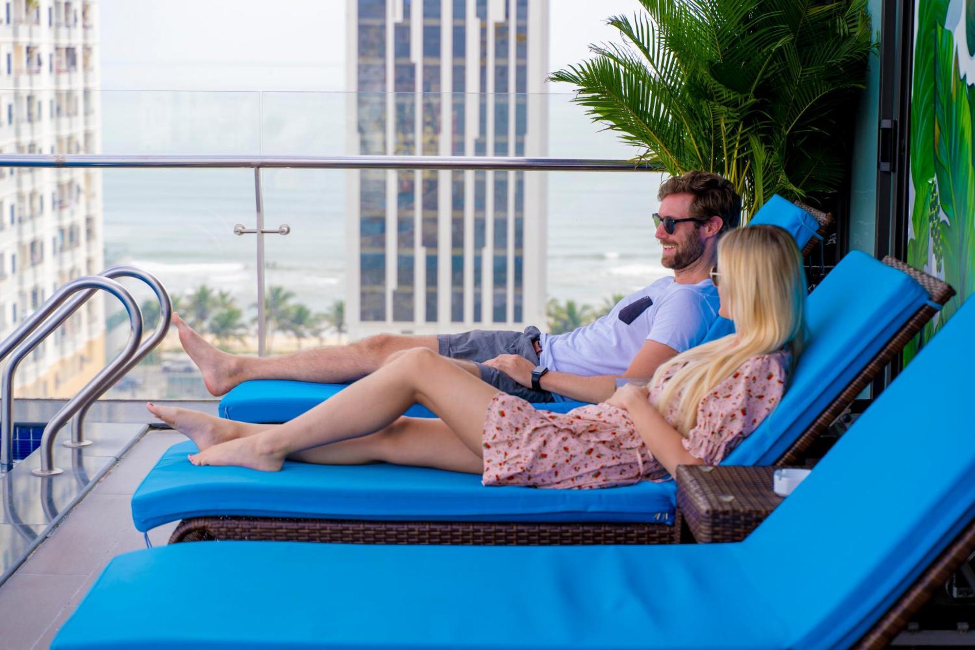 Sana Da Nang Beach Hotel Eksteriør billede